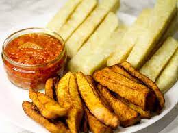 GRILLED PLANTAIN/YAM
