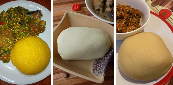 POUNDO/AMALA/WHEAT/SEMO/EBA